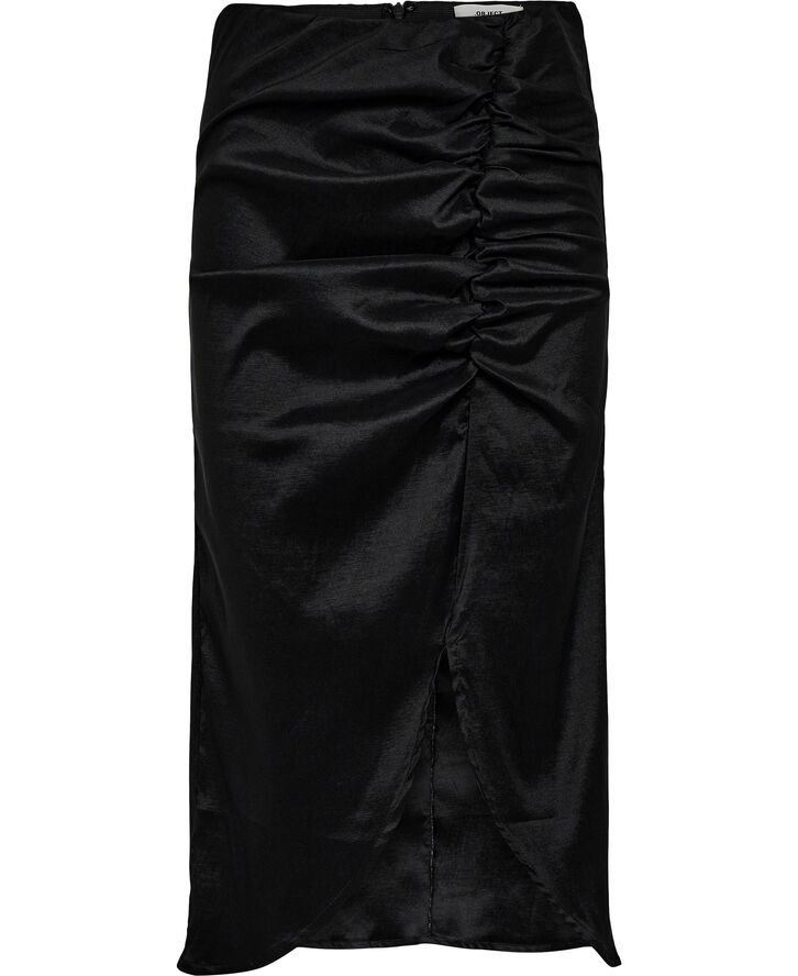 Object OBJANYA HW WRINKLE SKIRT A VIP 23 Black