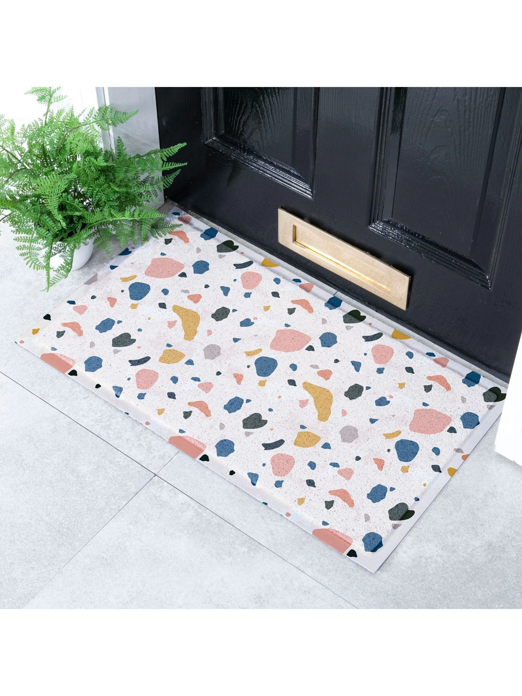 Artsy Mats Terrazzo Indoor & Outdoor Doormat