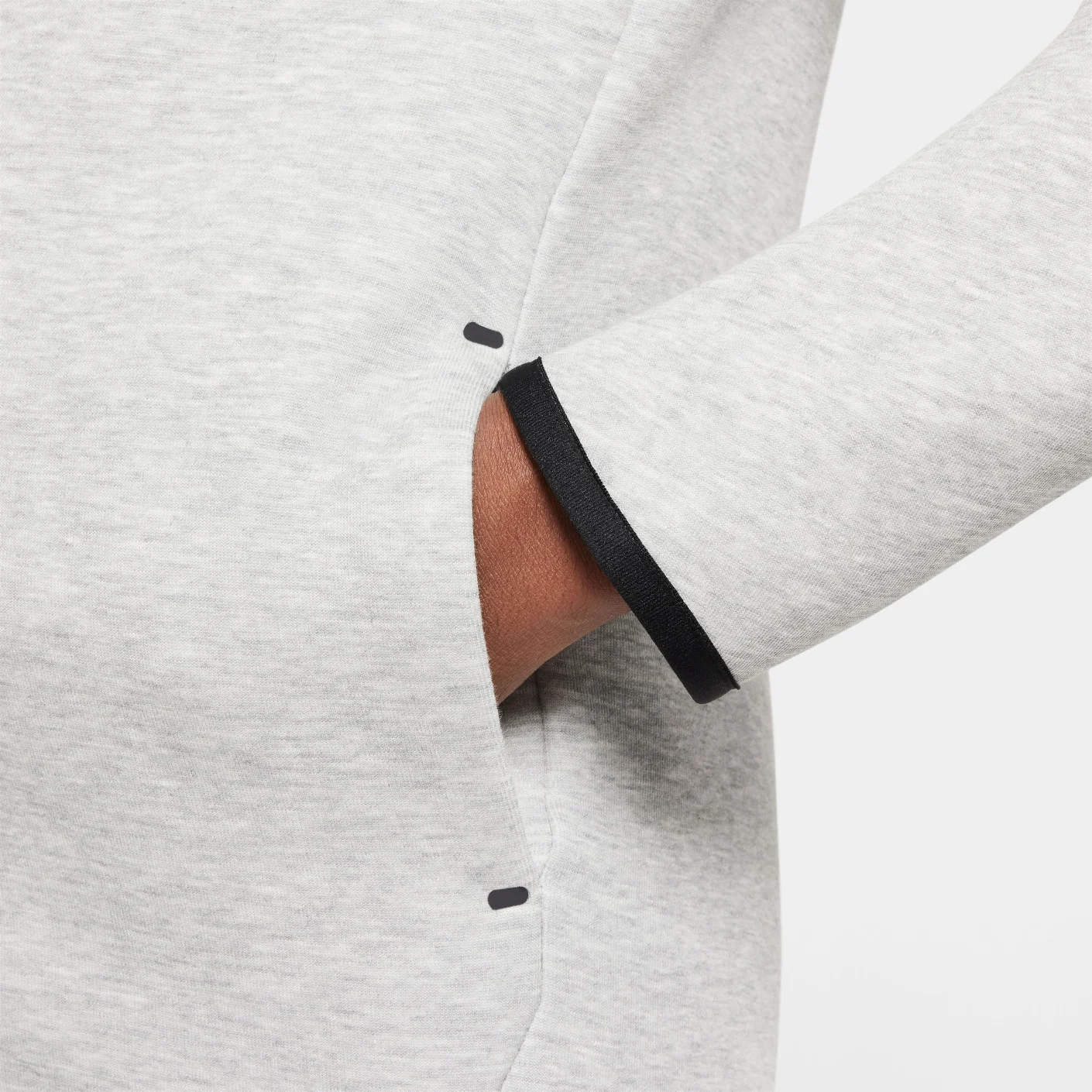 Nike Tech Fleece Sportswear Trainingspak Kids Lichtgrijs Zwart