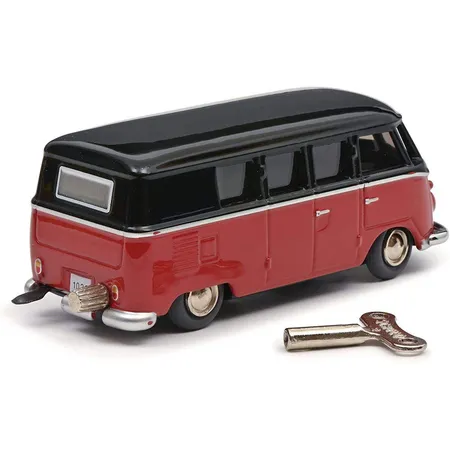 Schuco Micro Racer VW T1, braun-rot