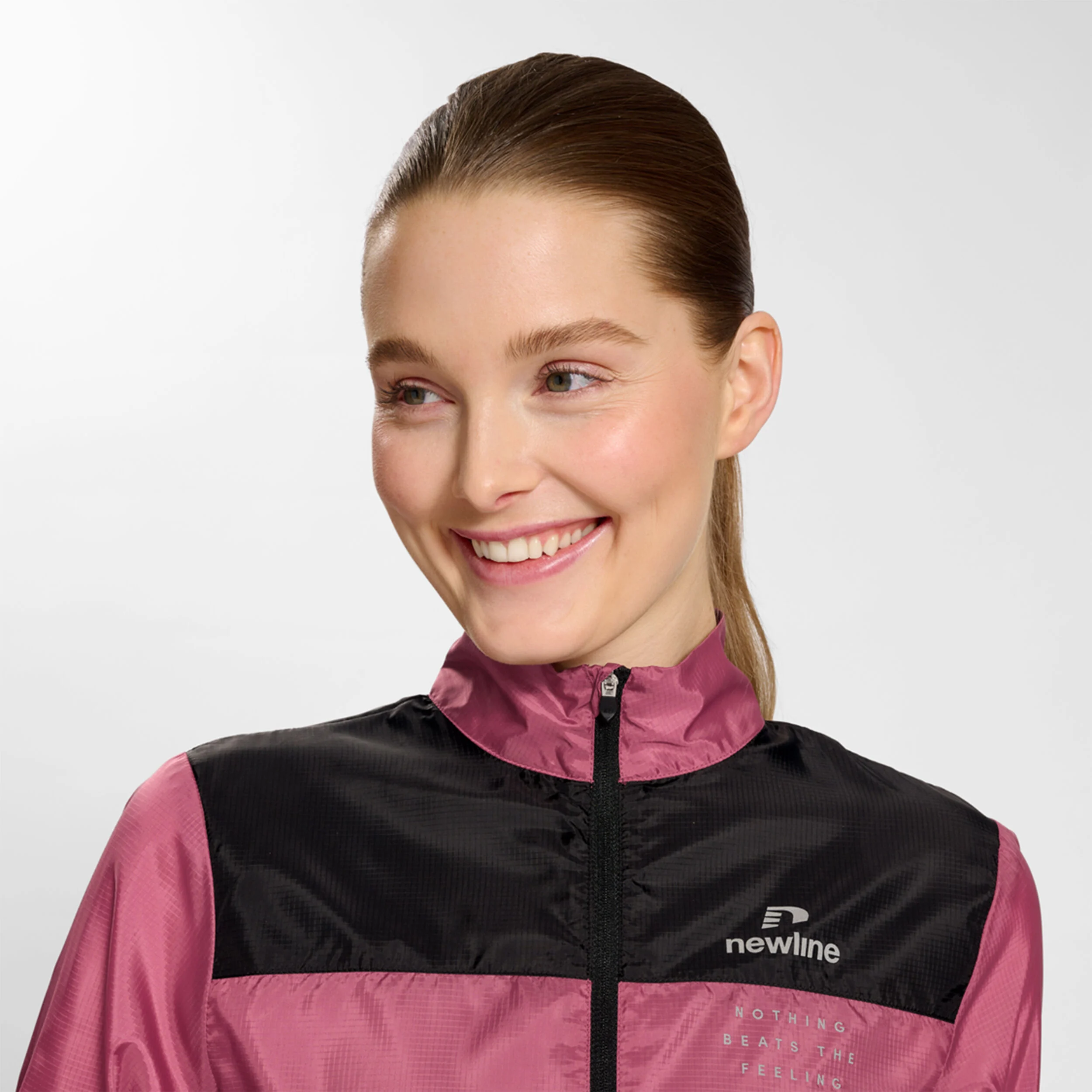 Newline Denton Jacket Veste Running Femmes - Berry