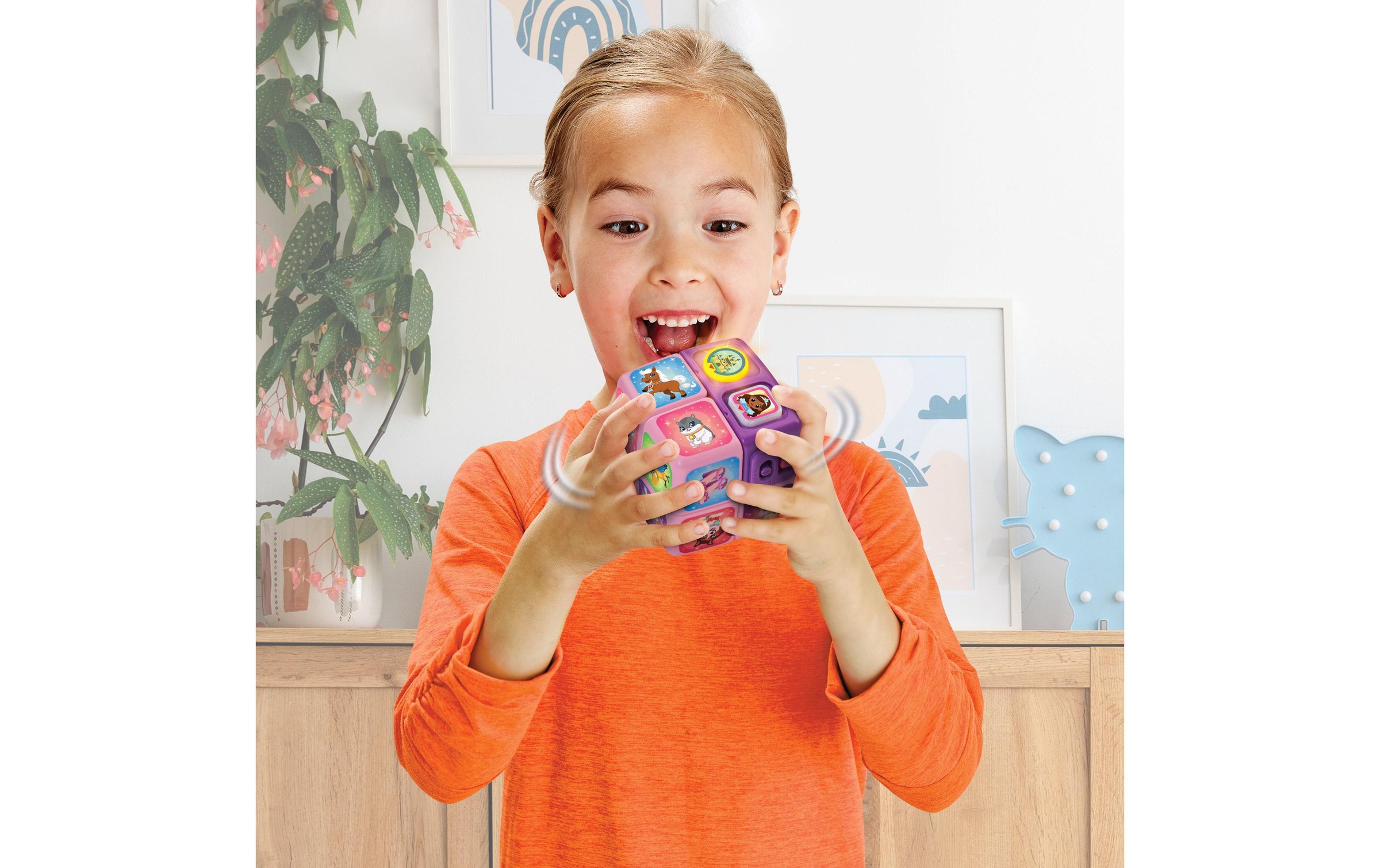 Vtech® Lernspielzeug »Twist & Learn Princess-Würfel -DE-«