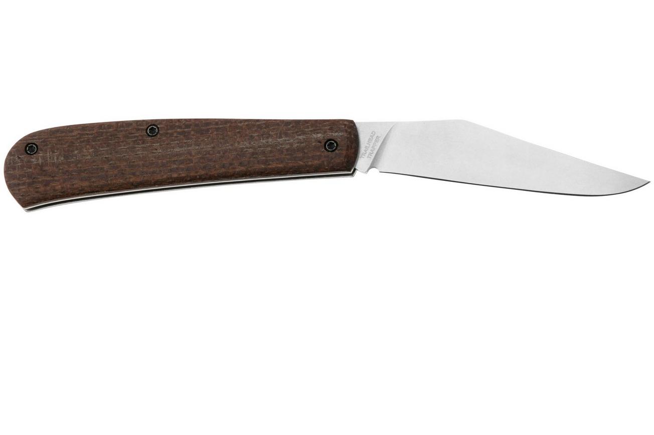 White River Knives Trailhead Trapper THT-BNA S35VN, Natural Micarta, zakmes