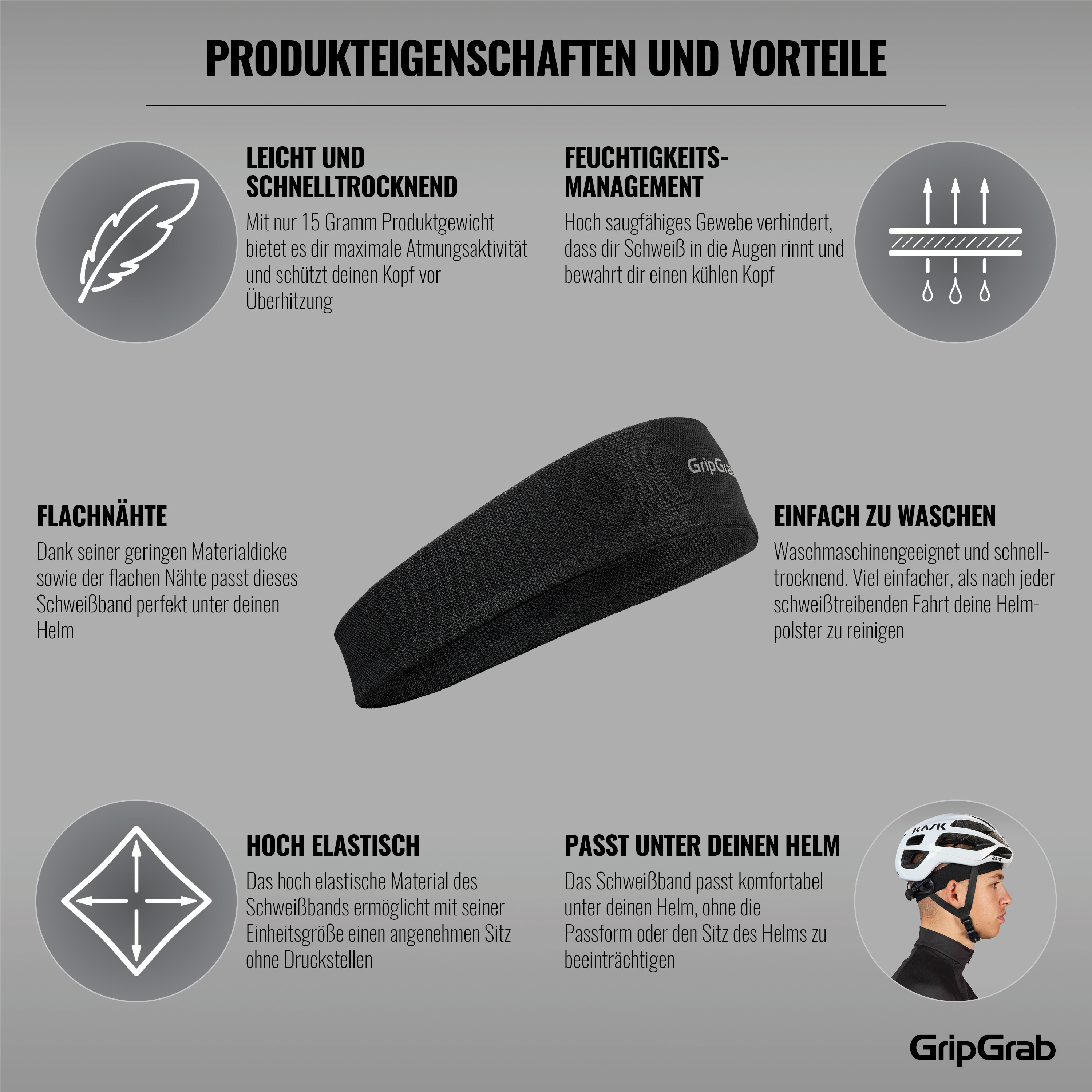 Lightweight Summer Sweatband
