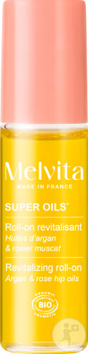 Melvita 100% Huile Argan Parfumée À La Rose Roll-On 10ml