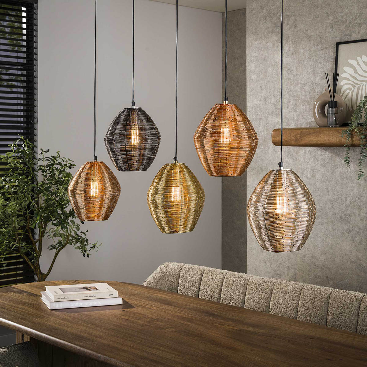 Hanglamp Quatre Couleurs