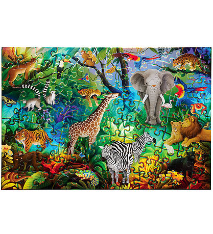 Crocodile Creek Puzzlespiel - 100 Teile - Jungle Paradise