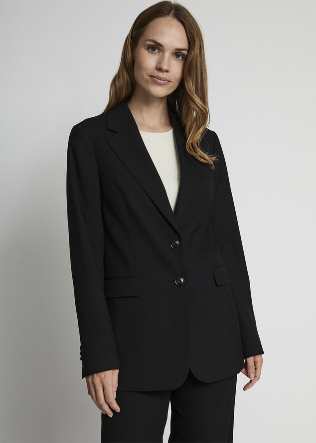 Bruun & Stengade BS Estelle Regular Fit Blazer Sort
