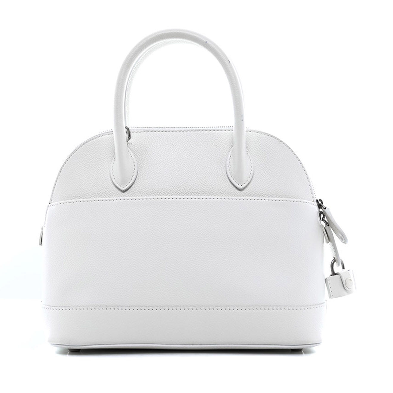 Balenciaga Sac bandoulière Ville en Cuir blanc - Très bon état - L.28 cm
