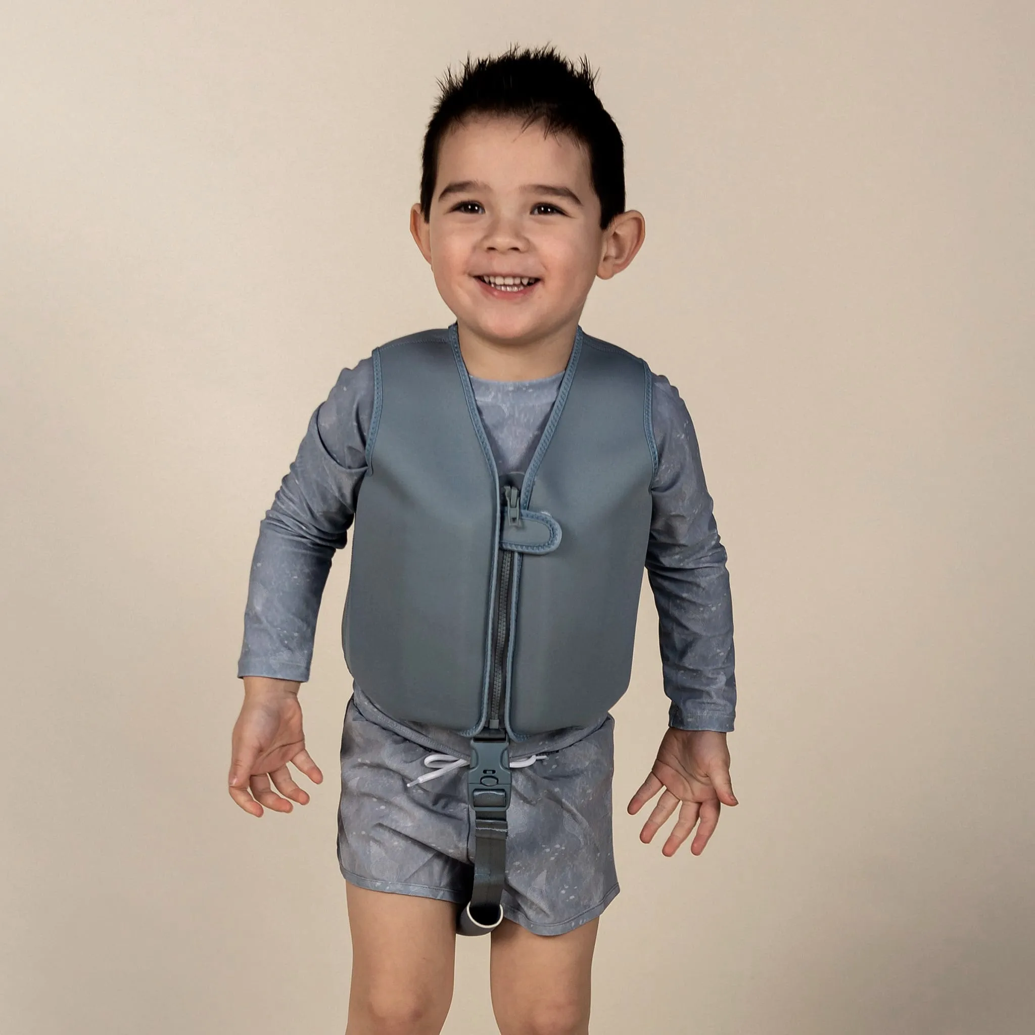 Current Tyed Veste de Nage Charcoal 1-6ans