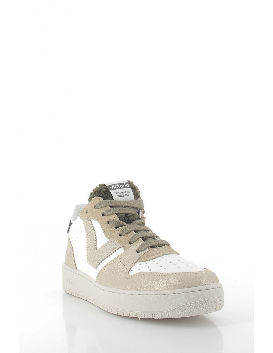 victoria Baskets montantes femme beige