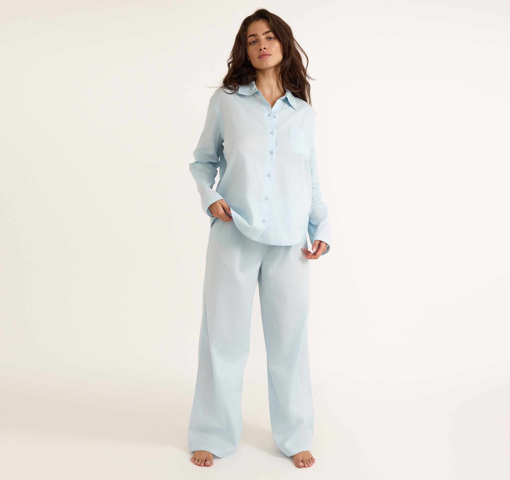 ORGANIC COTTON<br>Core Sleep Poplin Pants