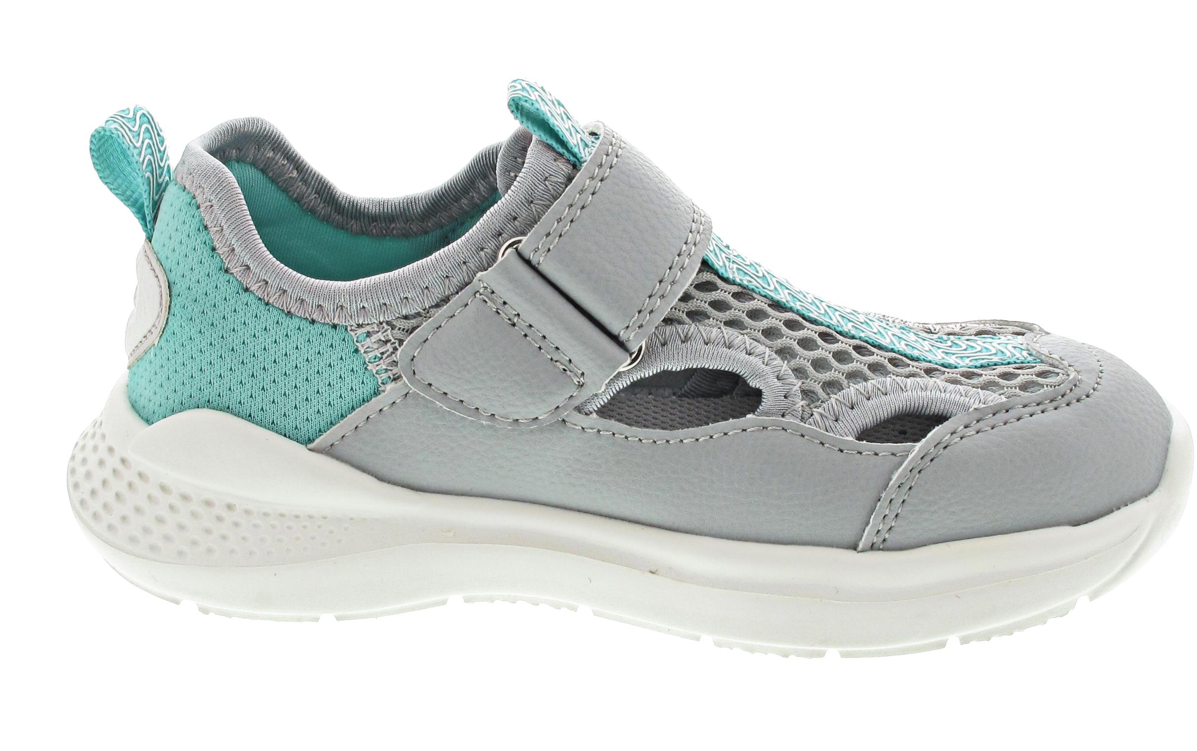 Superfit Flash Kletthalbschuh grau