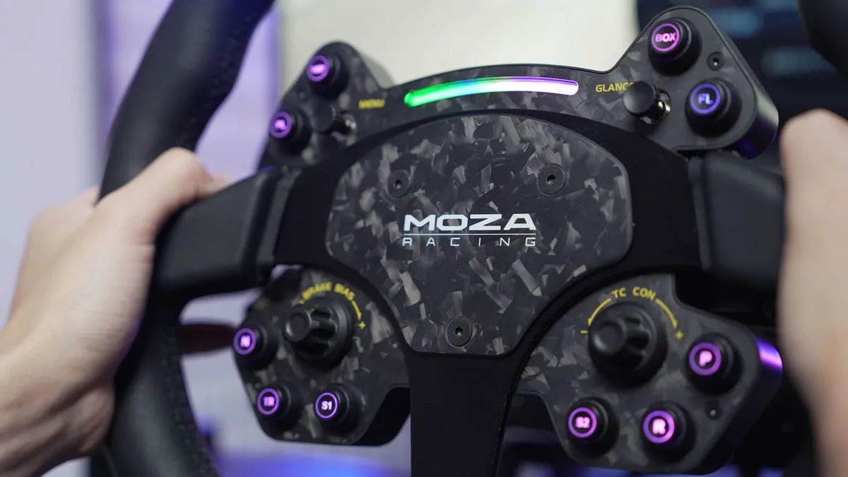Volant détachable MOZA RS Steering Wheel Leather Volants gaming
