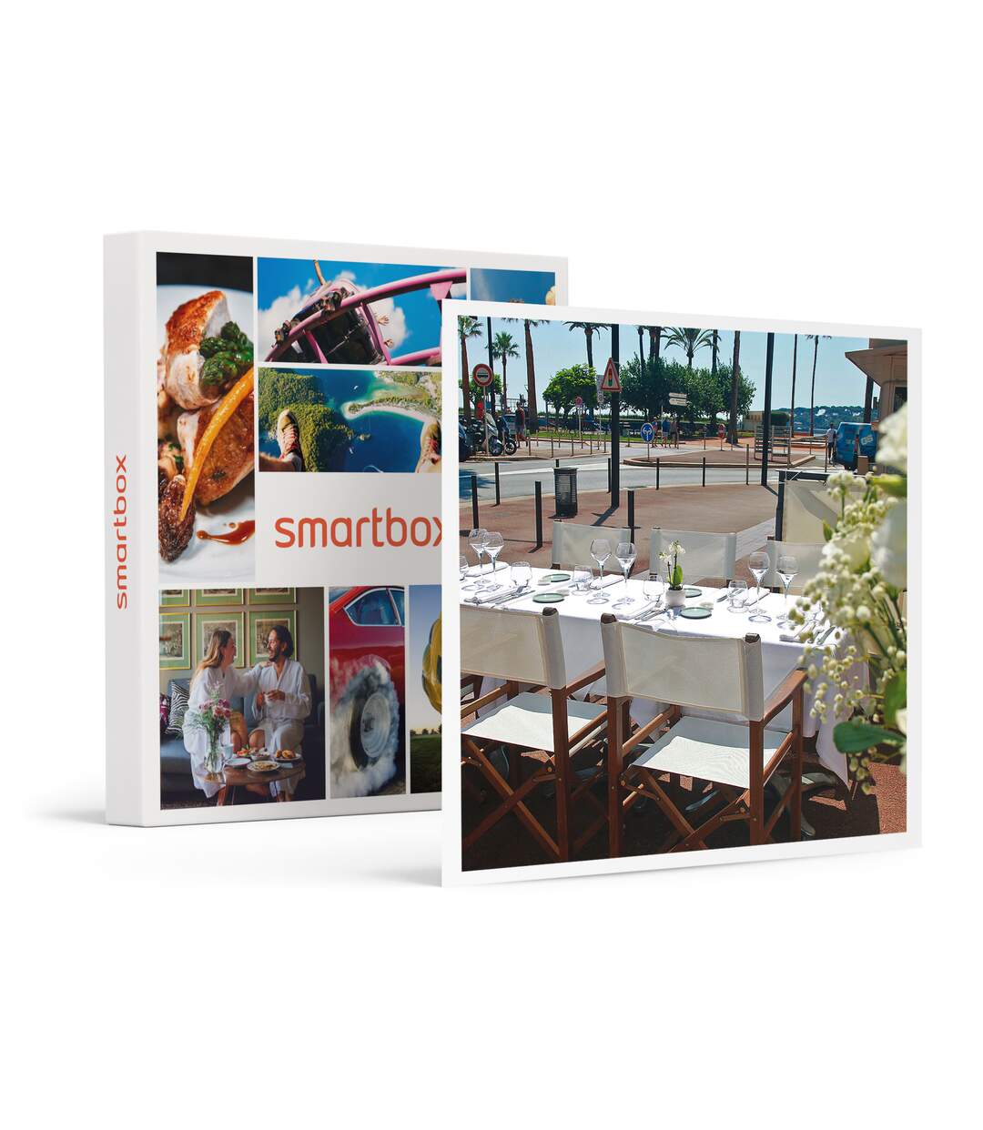 Déjeuner gastronomique 5 plats avec champagne à Antibes - SMARTBOX - Coffret Cadeau Gastronomie