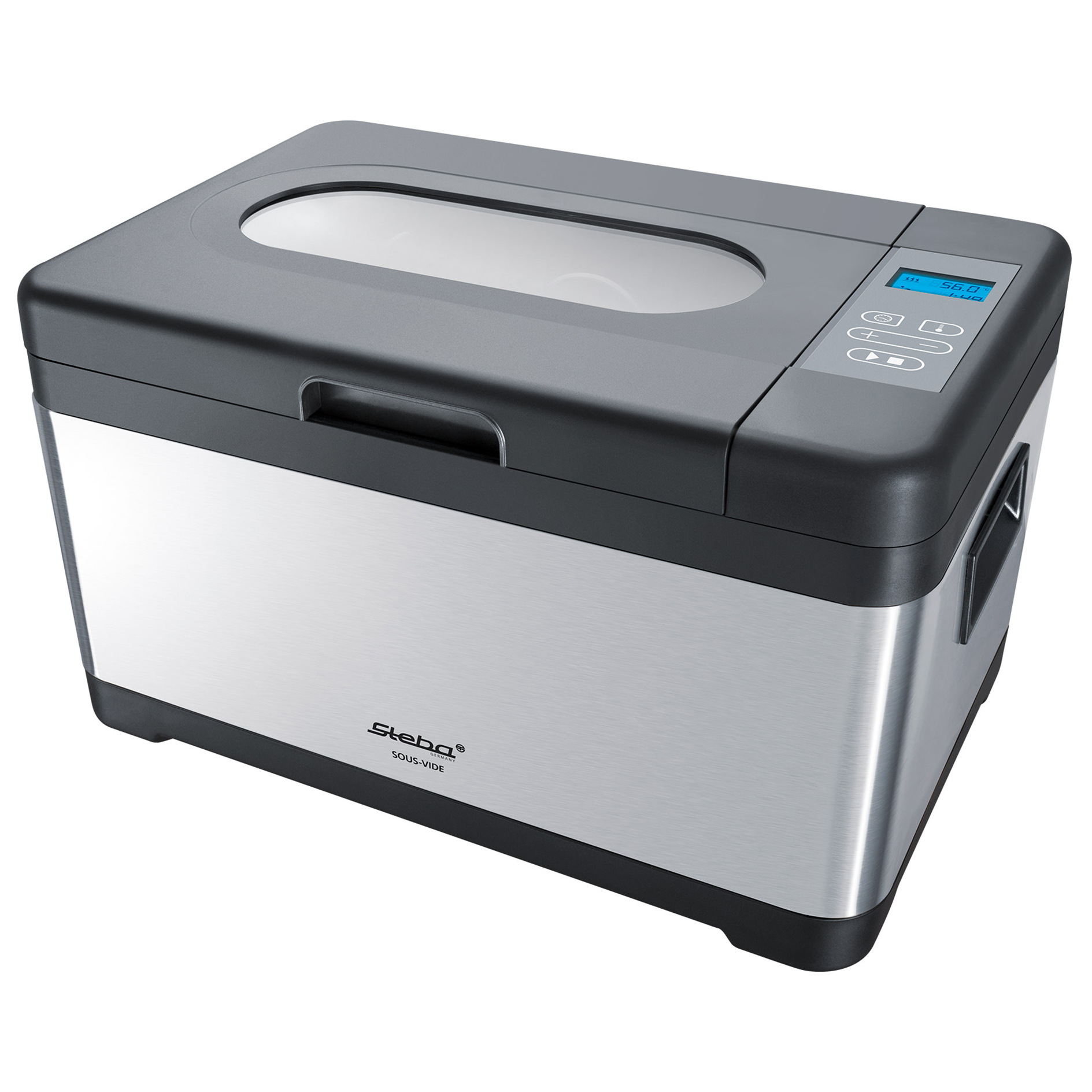 STEBA Sous-Vide Garer - Edelstahl-schwarz - 10 Liter