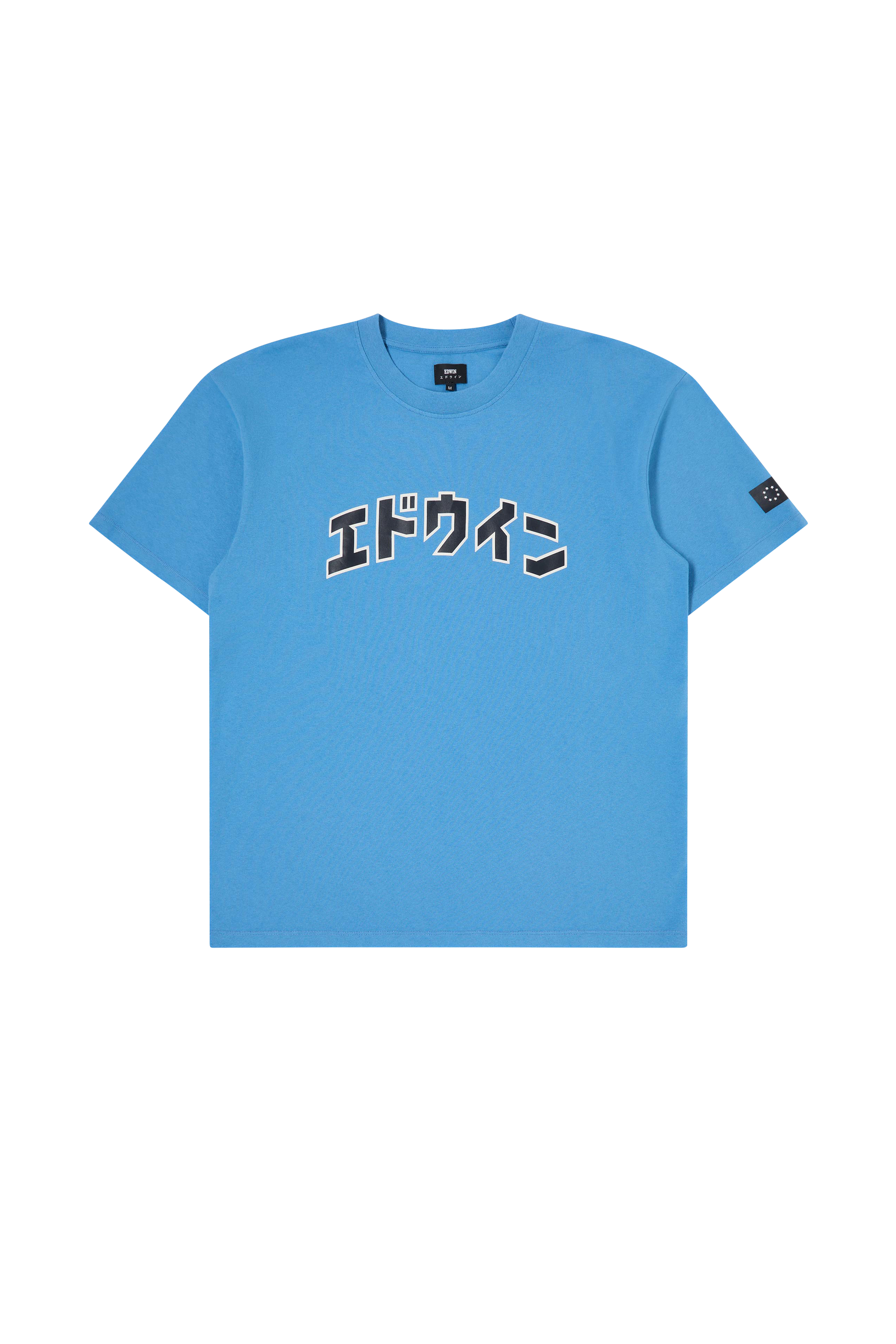 EDWIN T-shirt Katakana Retro TS Bleu