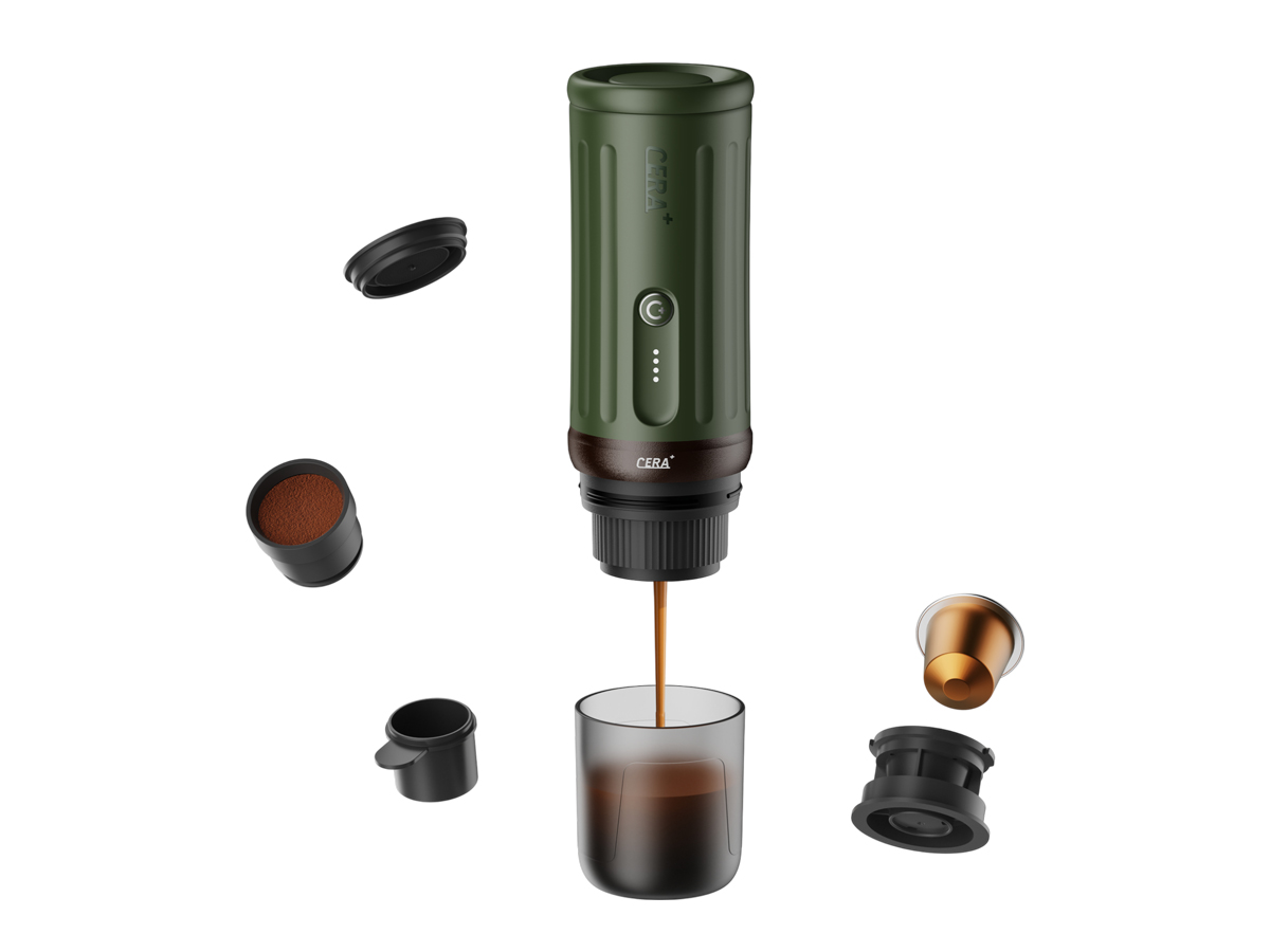 CERA+ Cerapresso draagbare elektrische espressomachine