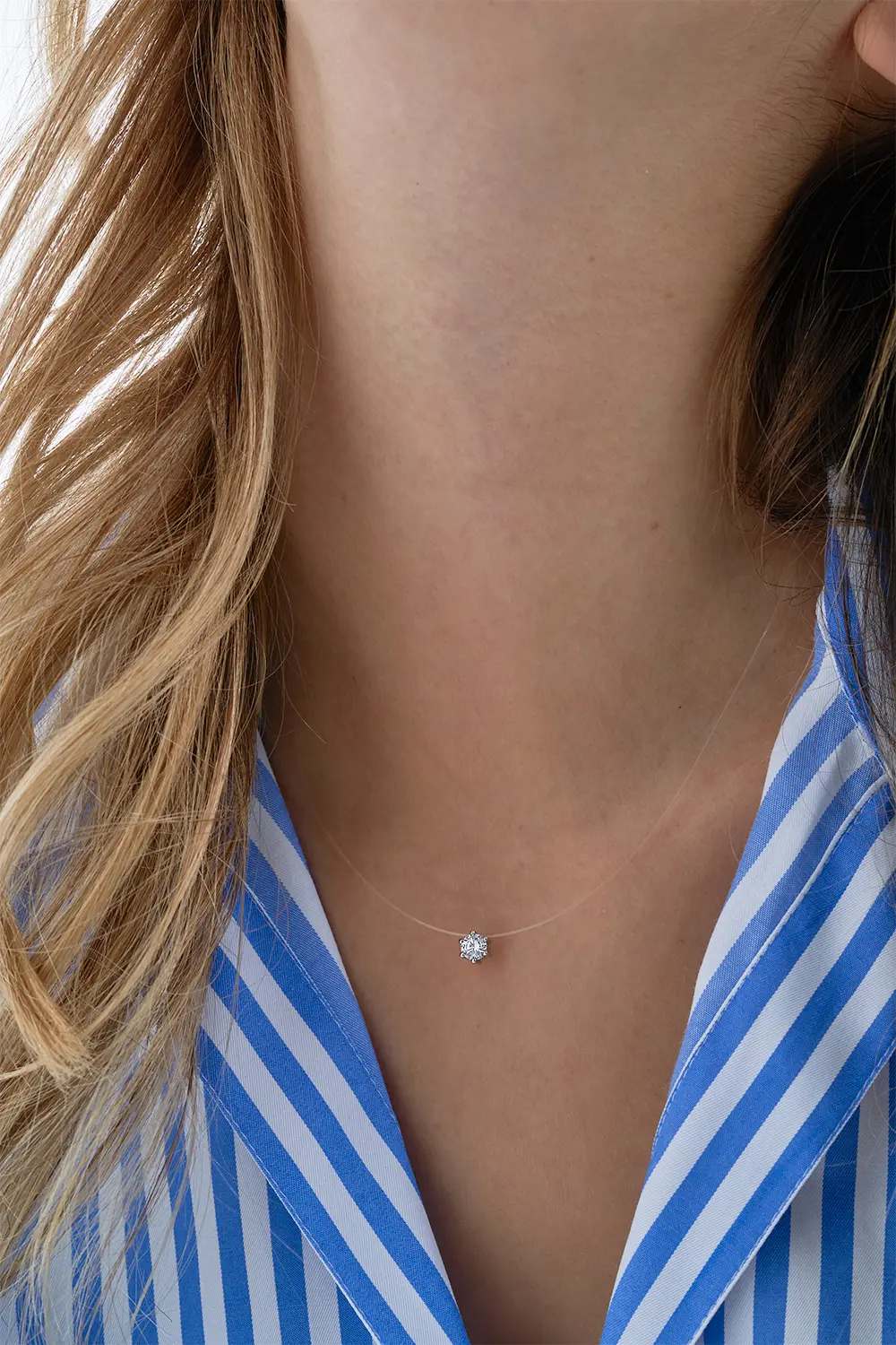 Kette - Zirconia Solitair