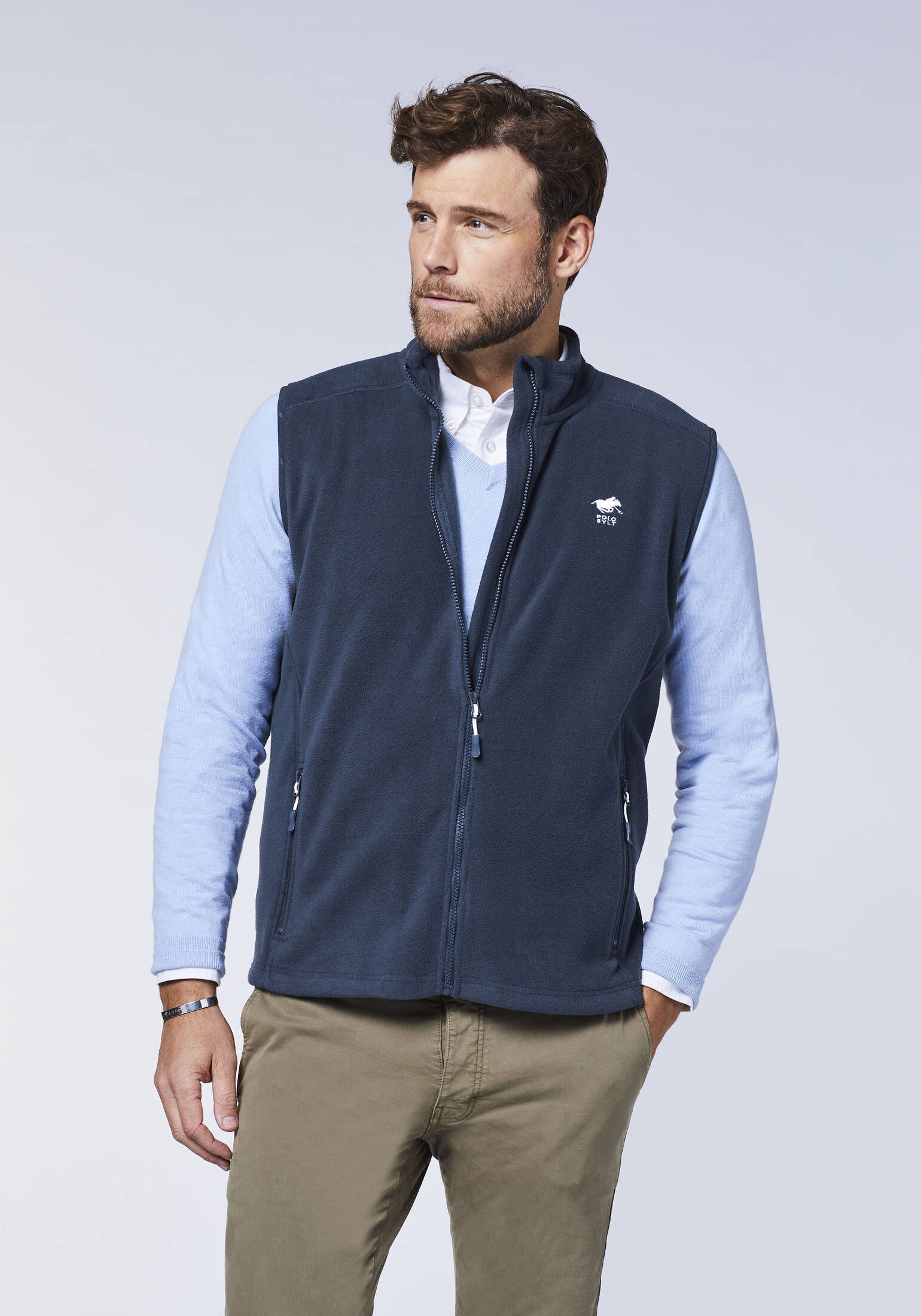 Polo Sylt| Herren Fleece-Weste