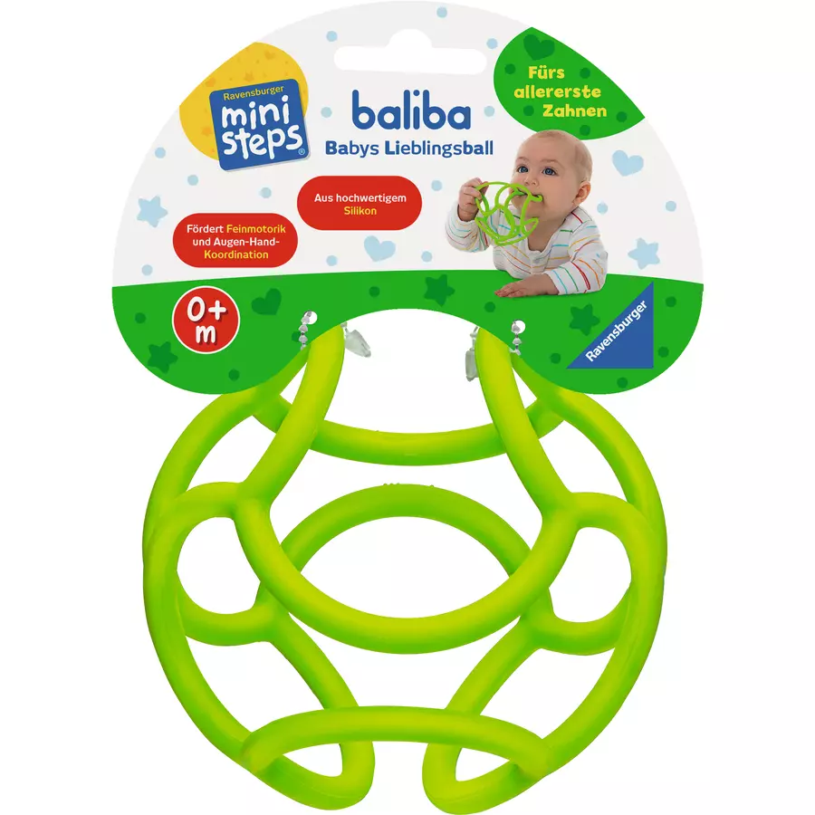 Ravensburger ministeps® baliba - Babys Lieblingsball, grün