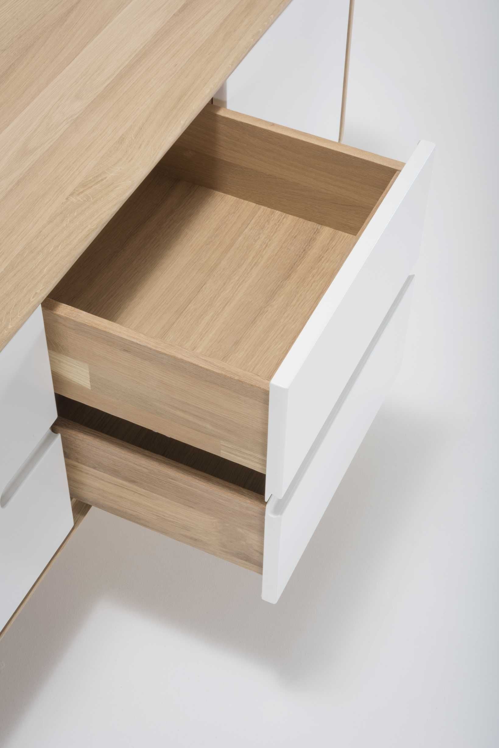 Ena Dressoir 135x42x60 whitewash