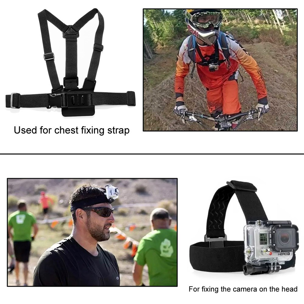 81in1 Kamera Zubehör Kit Bundle Set für GoPro Kameras