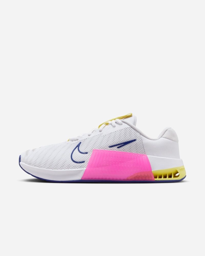 Chaussures de training Nike Metcon 9 Blanc/Orange/Rose pour femme