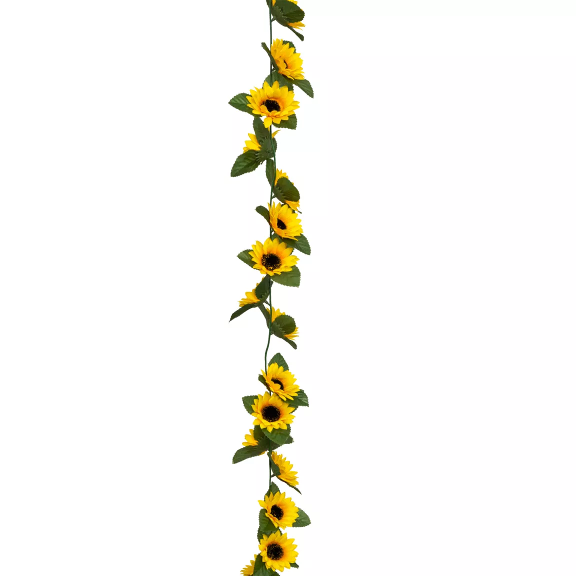 Guirlande artificielle tournesol (180 cm) Naki Jaune