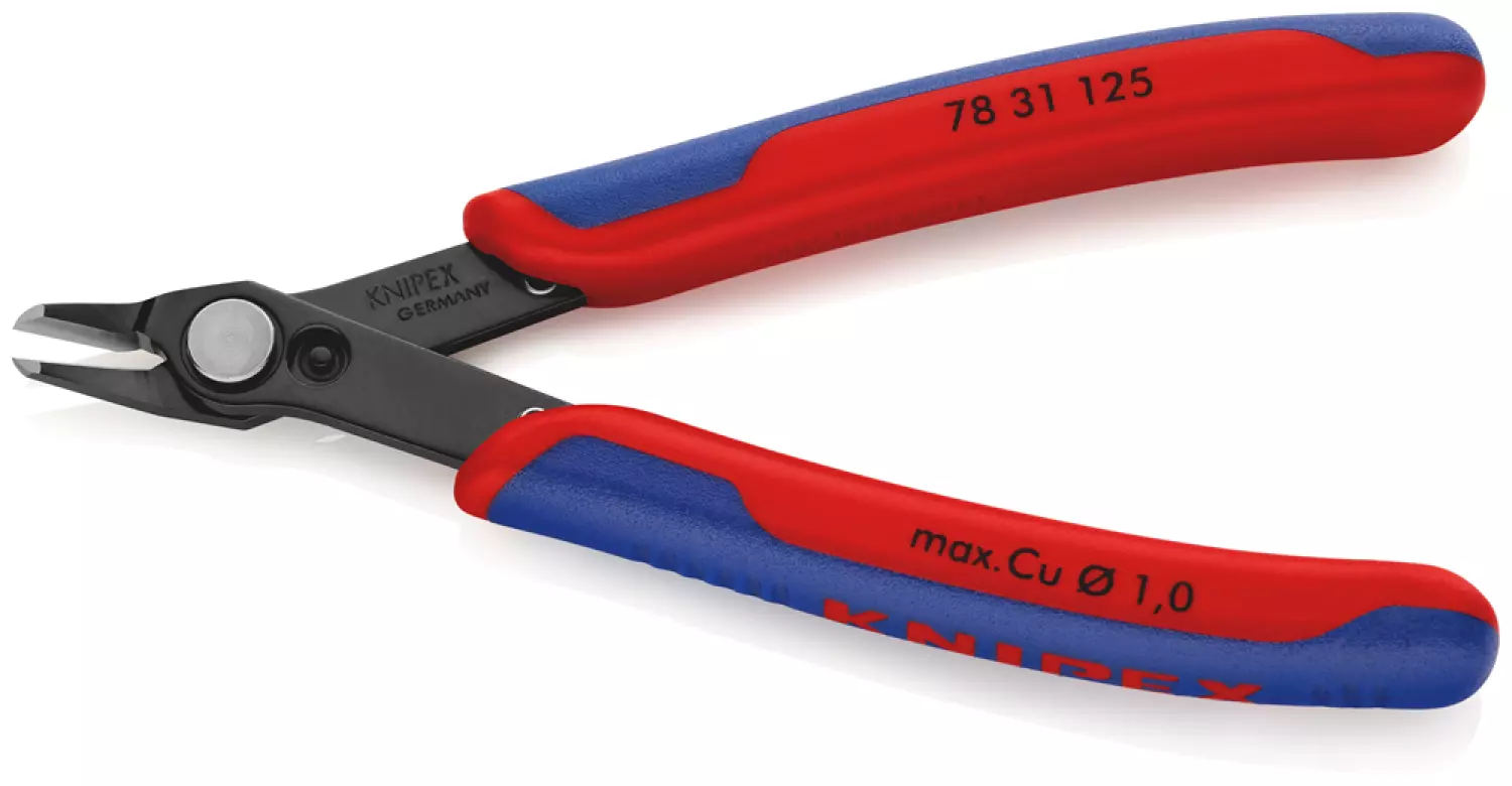 Knipex 7831125 Super-Knips Precisie Zijsnijtang - Elektronica - 125mm