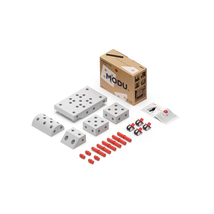 MODU Explorer Kit red Grå