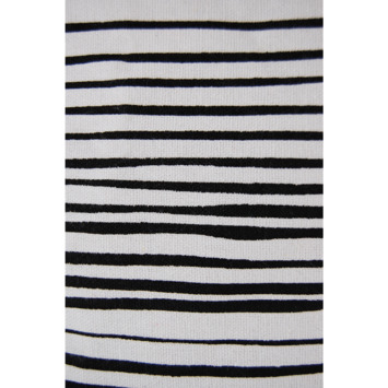 Opberger Sara Ø32X40CM zwart/wit