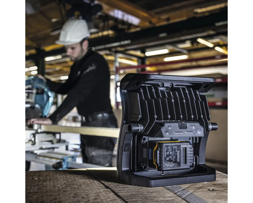 Scangrip Nova 10 Connect werklamp IP65 75W 10000 lm zwart Compatibel met Metabo/CAS accusysteem