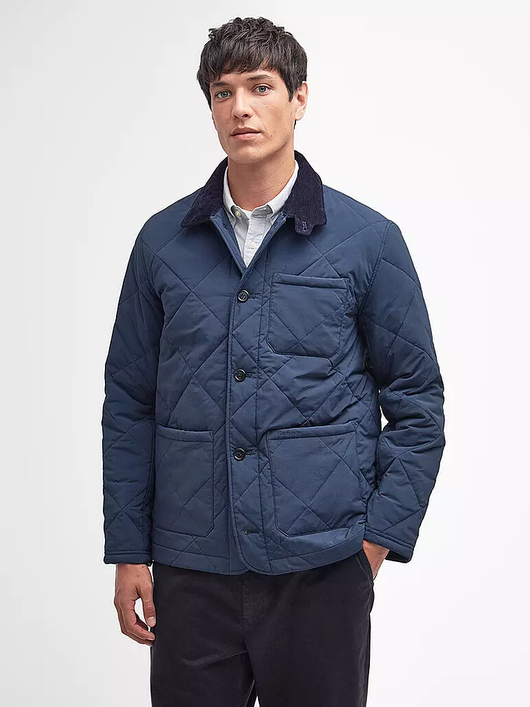 BARBOUR Overshirt - Jacke CORBY dunkelblau