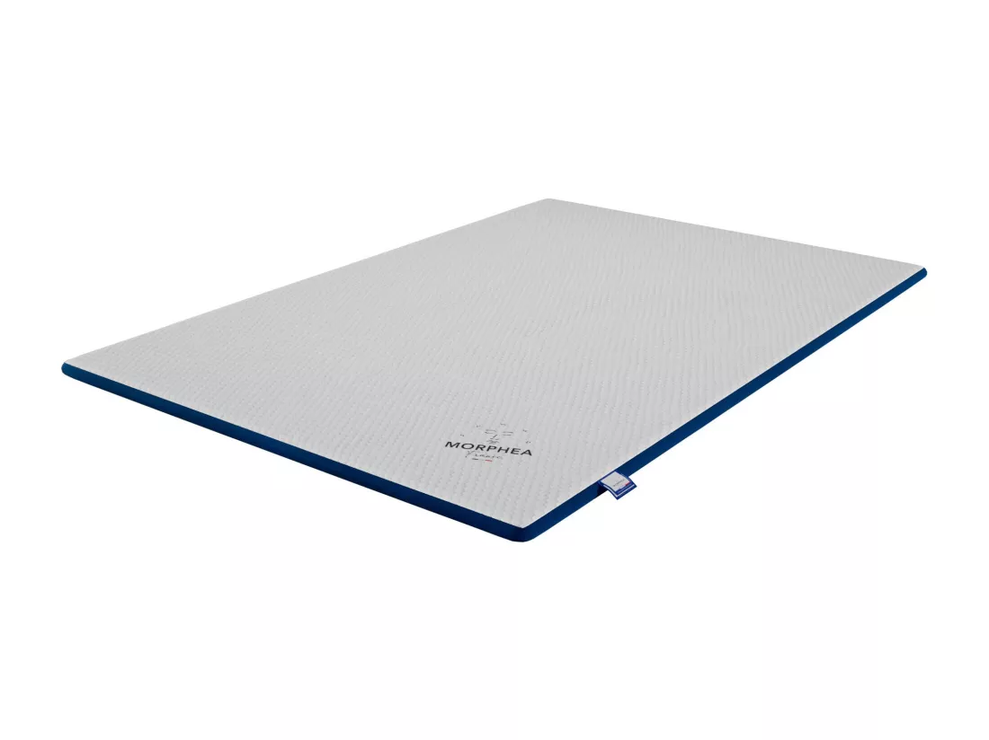 Surmatelas 200x200x5cm CLOUDY Premium - Gel à Mémoire de Forme et Tissu Respirant - Soutien très moelleux - Morphea