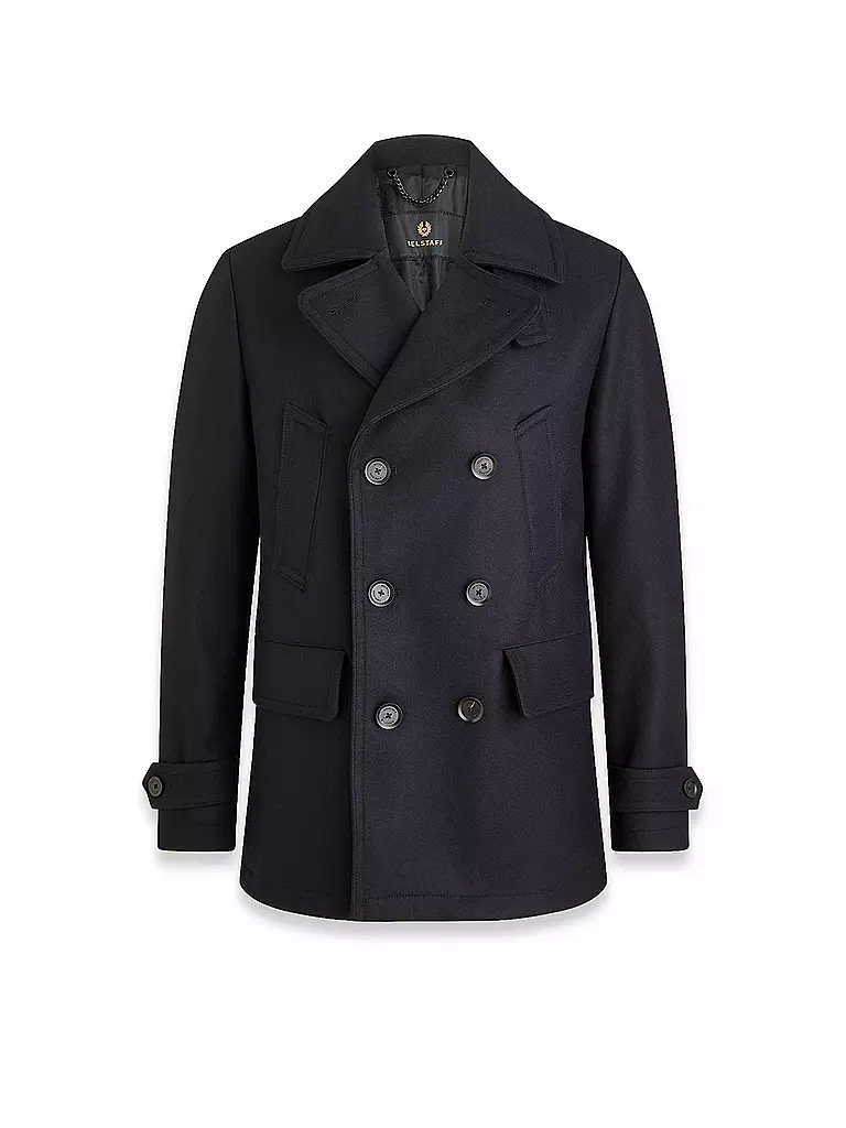 BELSTAFF Wolllmantel MILFORD PEA blau