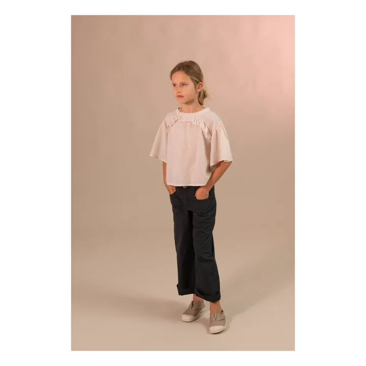 Longlivethequeen Blouse Coton Bio  | Ecru