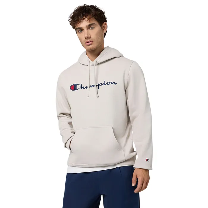Champion Big Logo Fleece Hoodie Heren
