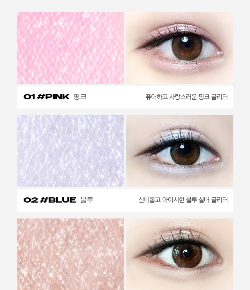 Merry monde - Better Twim Glitter Pen Eyeliner - 4 kleuren