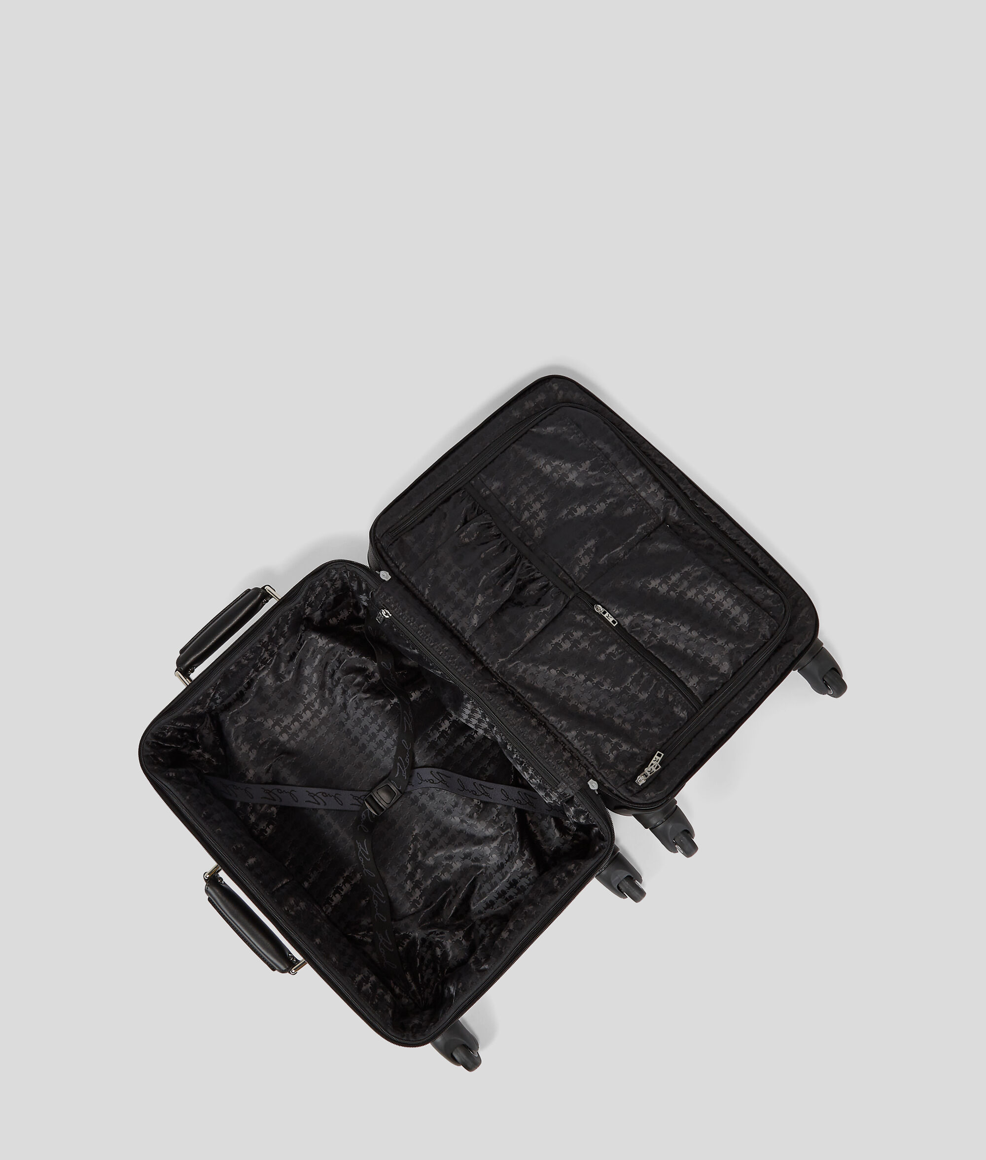 VALISE À ROULETTES EN TOILE ENDUITE K/IKONIK