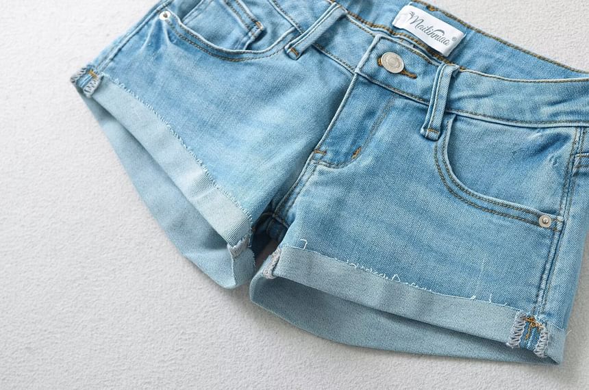 Morhan - Lage denim hotpants