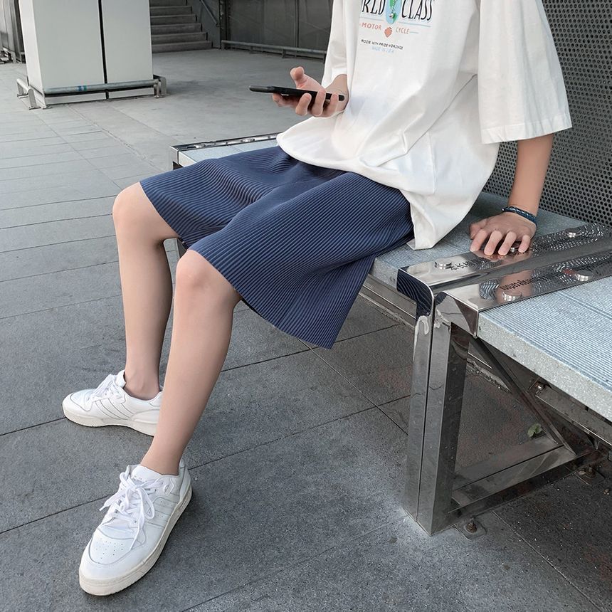VEAZ - Geribbelde shorts