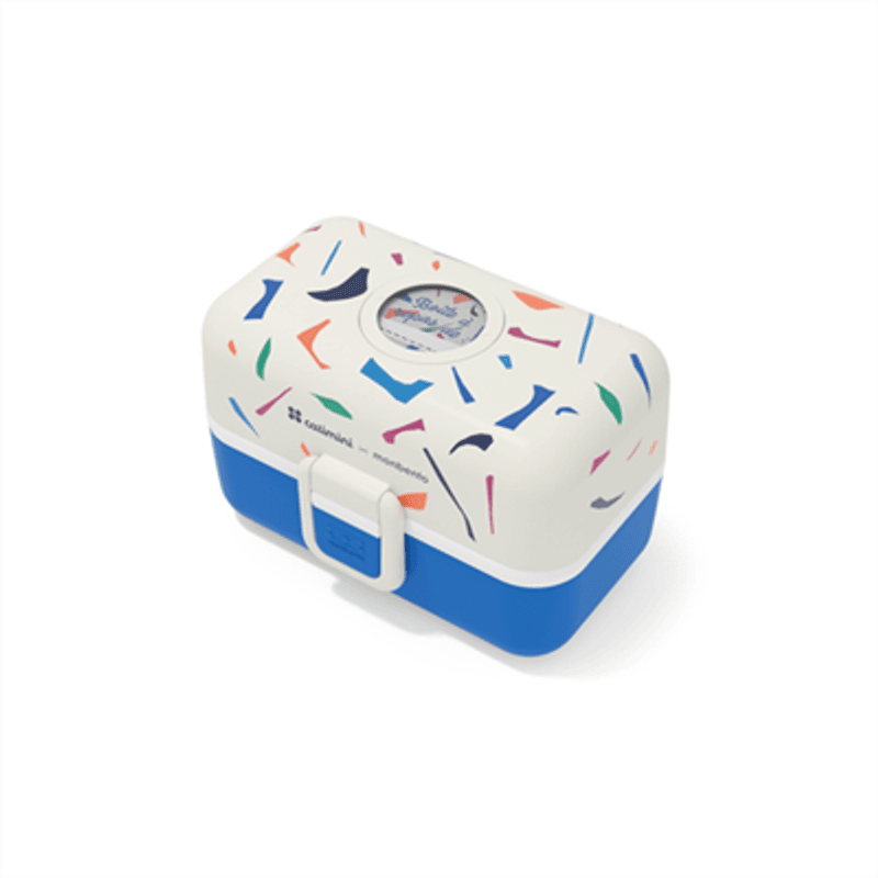 Monbento Matboks med flere rom, Blå