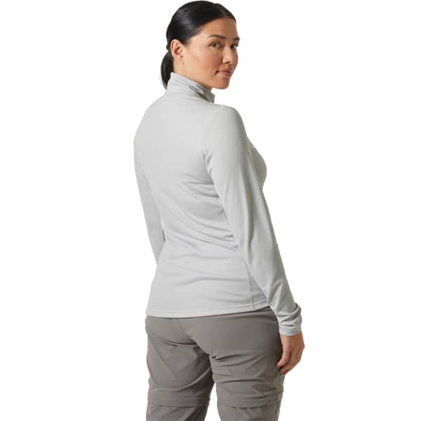 T-shirt thermique HELLY HANSEN W HH LIFA ACTIVE SOLEN 1/2 ZIP GREY FOG