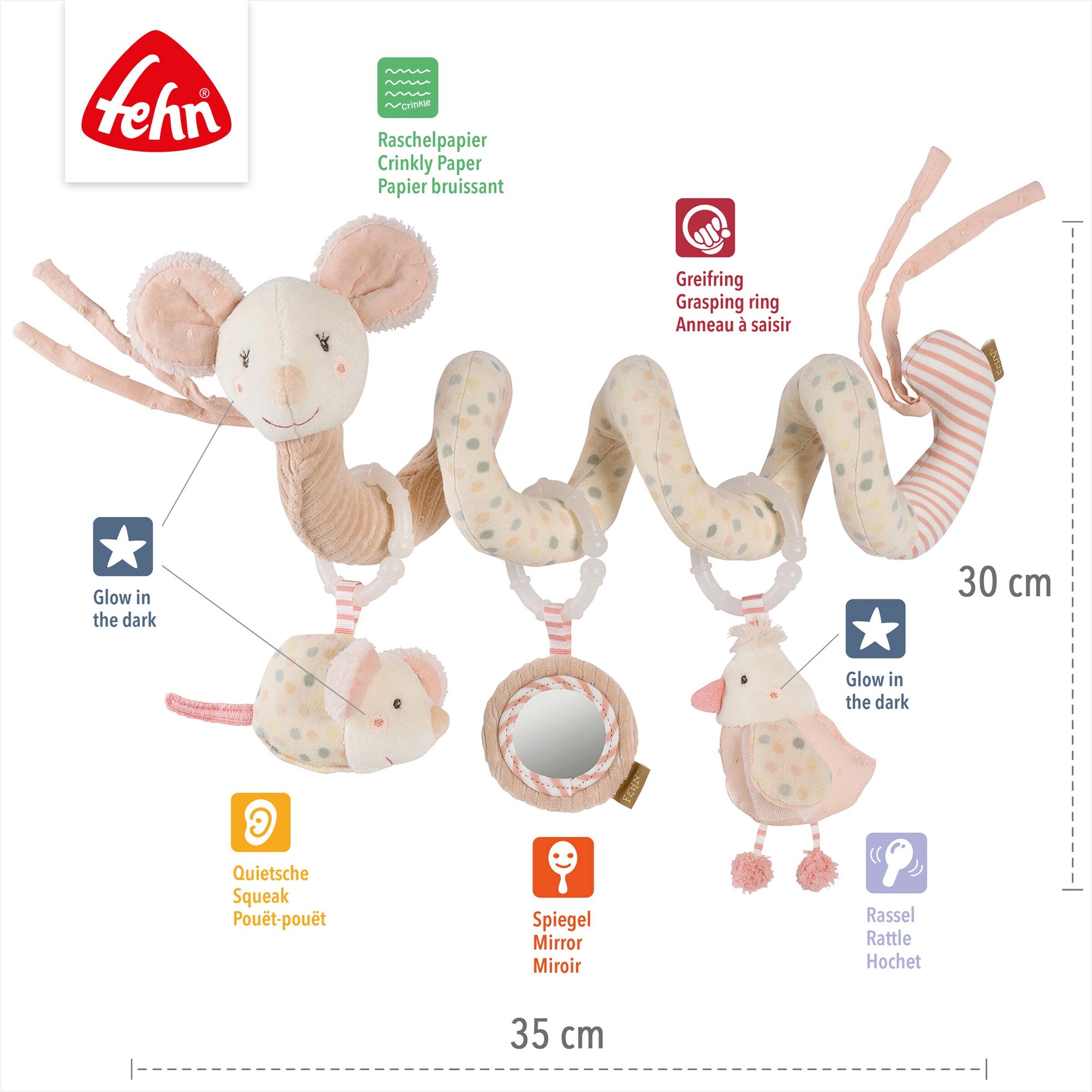 Fehn Spielspirale Maus feehnLAND