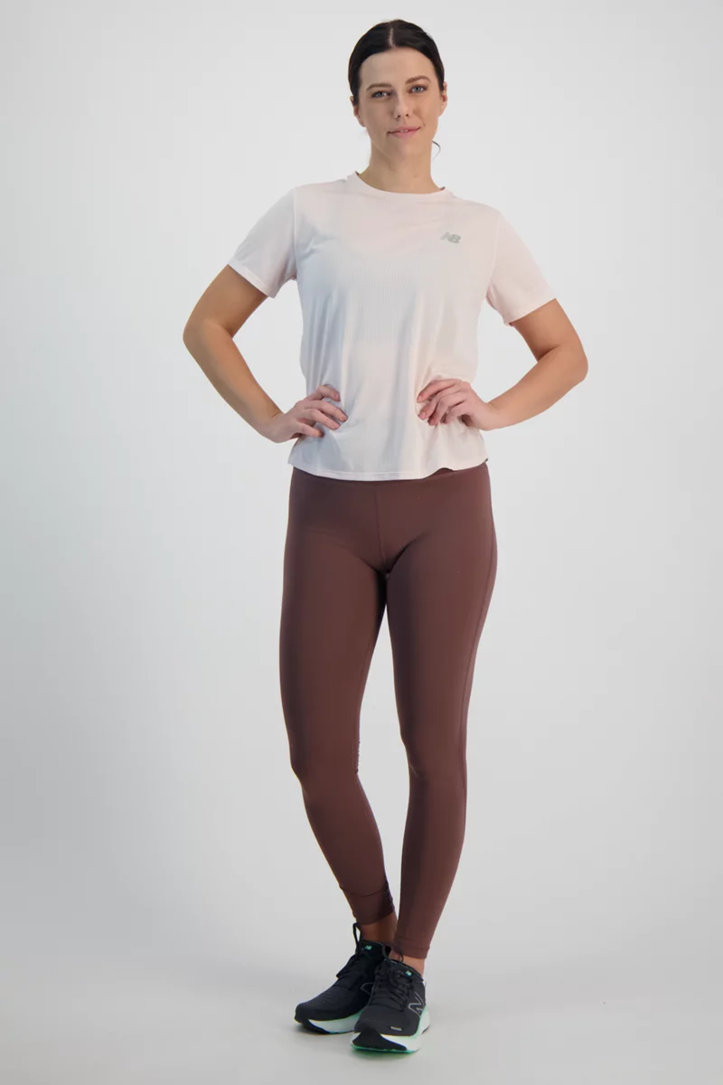 New Balance Athletics Sleek 27 Inch High Rise Damen Tight