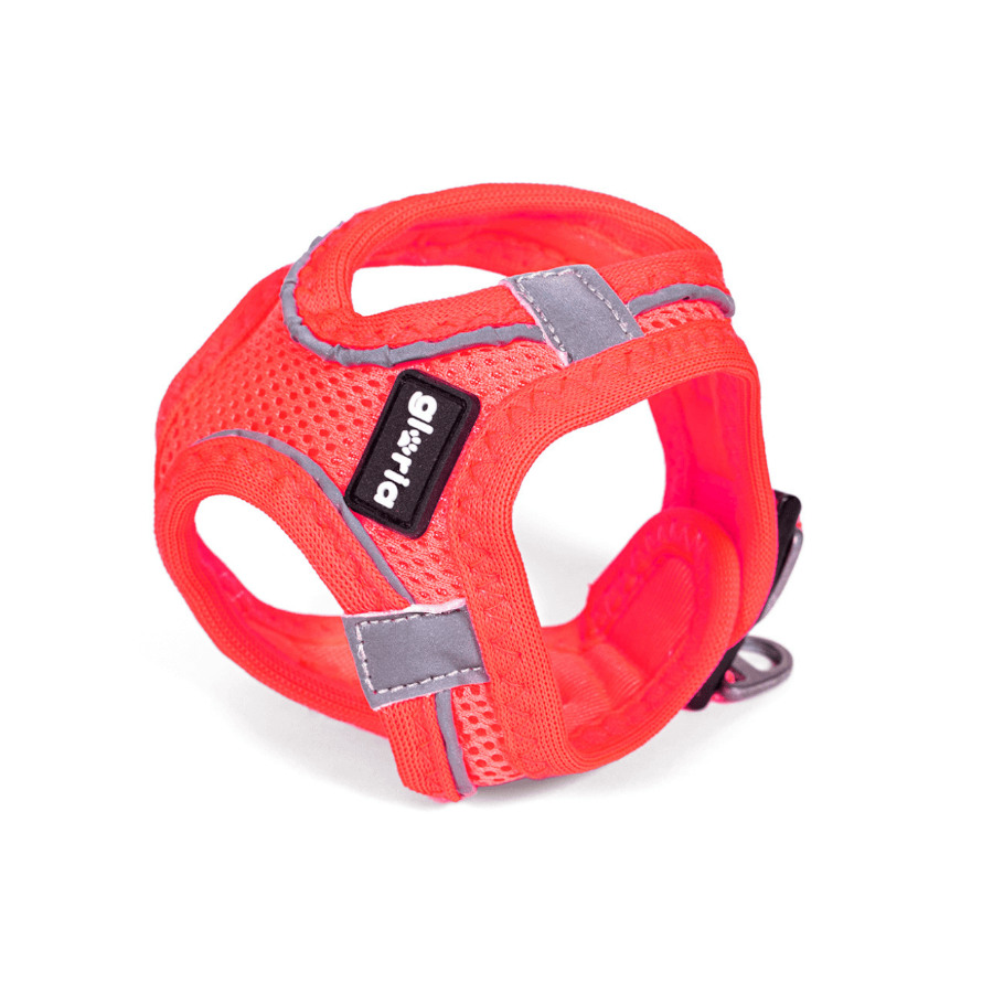Coleira para cães Gloria Air Mesh Trek Star rosa