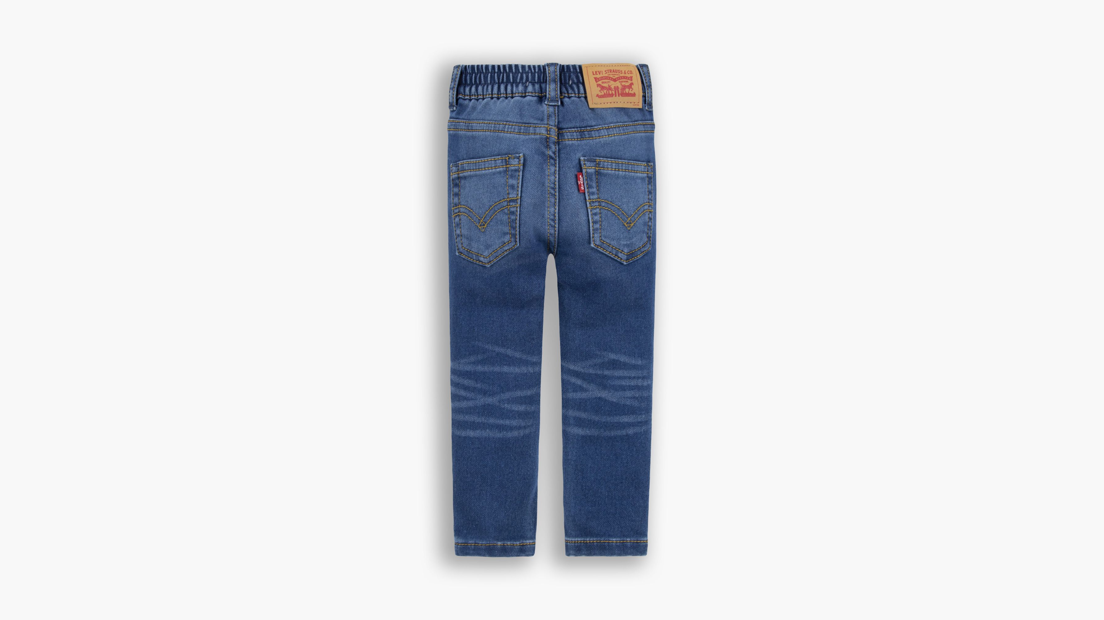Jean skinny en maille - Ues - Bleu