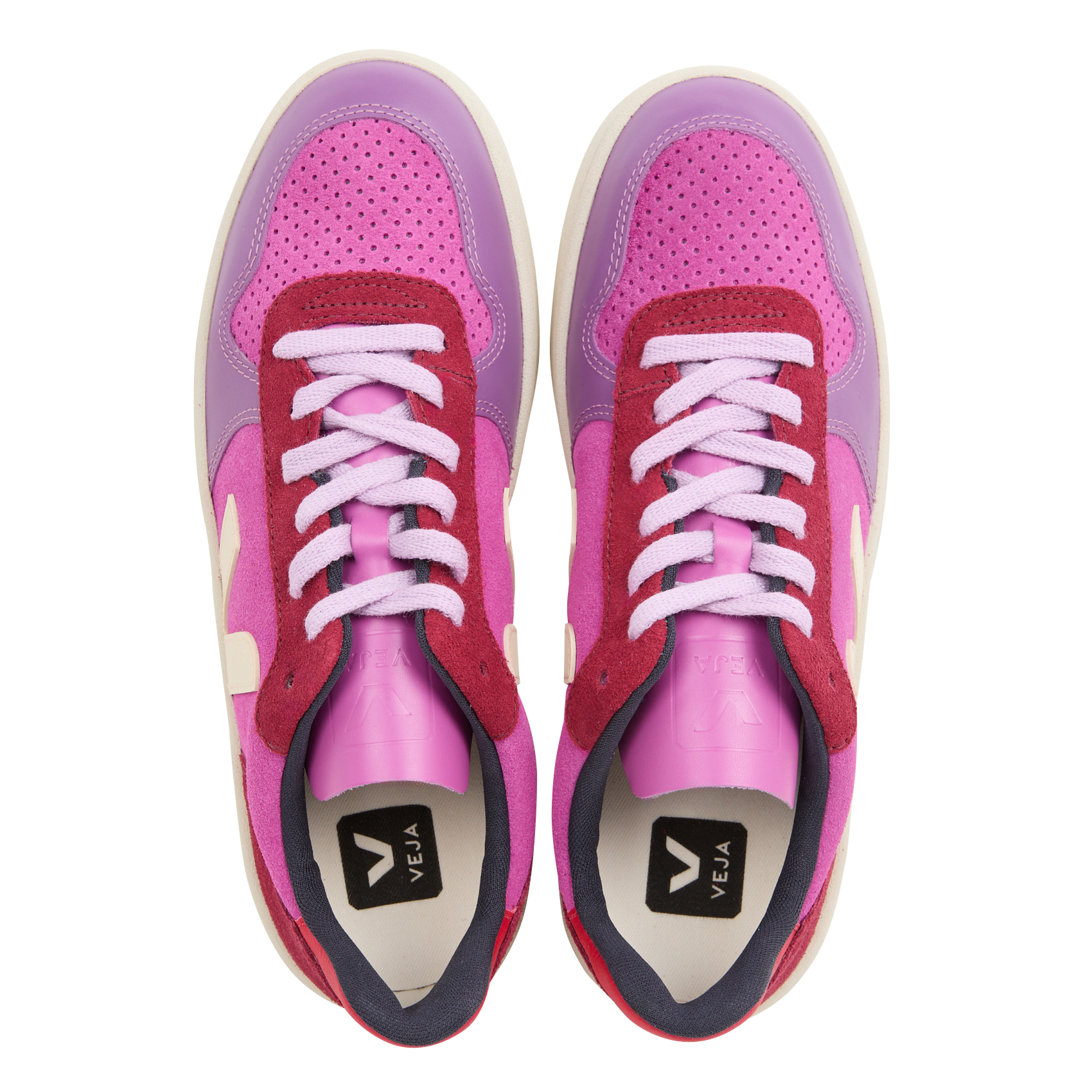 V-10 SUEDE - Veja V-10 en cuir | Multicolore
