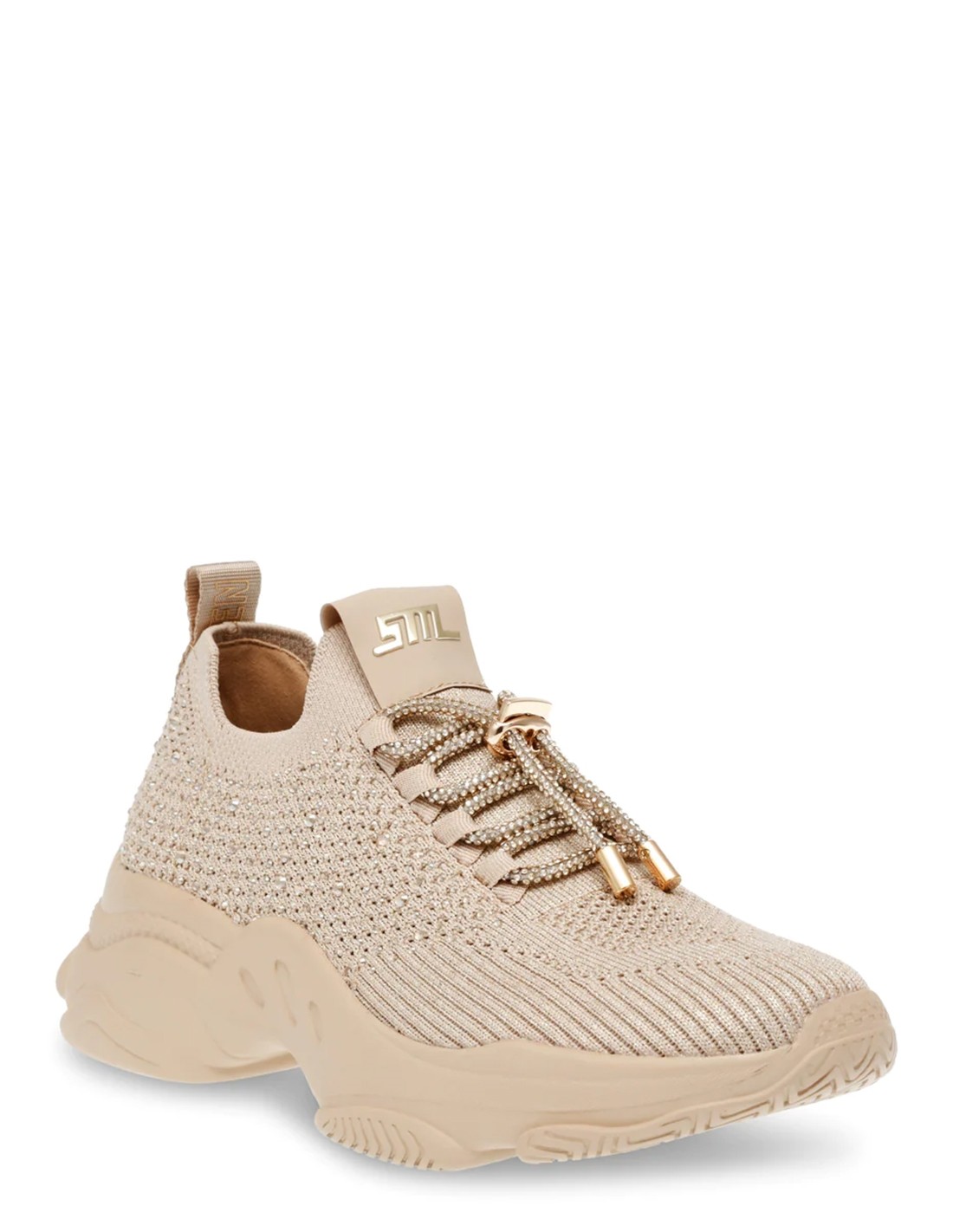 steve madden Baskets de ville Femme Meter Sneaker Rose Gold